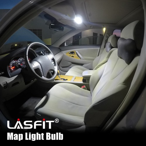 LASFIT T10 194 168 2825 W5W LED License Plate Lights Bulb White Red Amber Blue