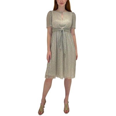 Женское бежевое коктейльное и вечернее платье Adrianna Papell Plus 18W BHFO 7518