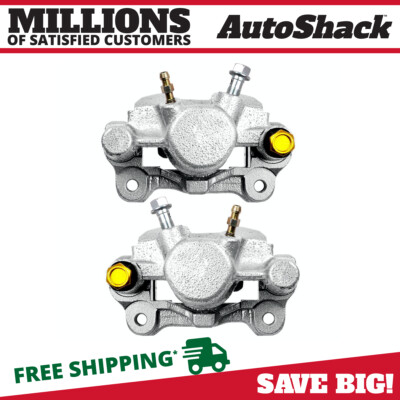 Rear Brake Calipers w/ Bracket Pair 2 for 2005-2008 2009 2010 Scion tC 2.4L