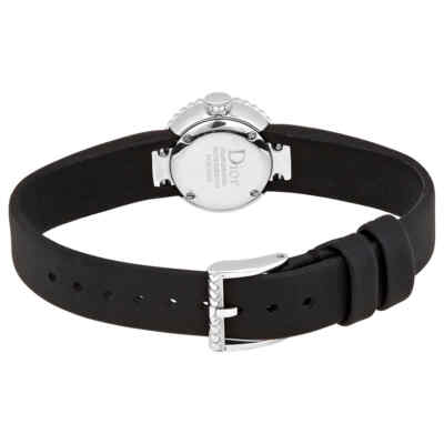 Pre-owned Dior La D De  Quartz Ladies Watch Cd040112a005