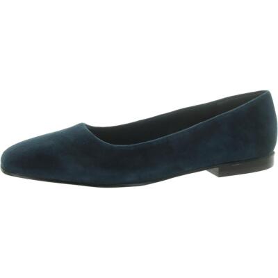 Bella Vita Womens Kimiko Navy Leather Loafers Shoes 11 Medium (B,M) BHFO 9275