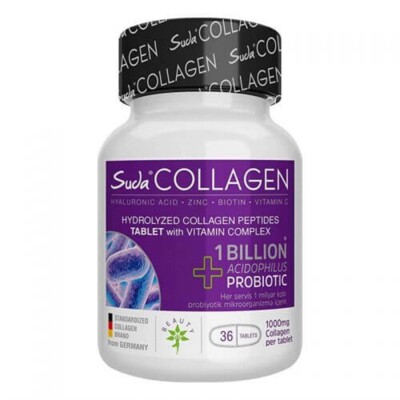 SUDA COLLAGEN collegen 36 tablets hyaluronic acid, zinc, biotin, vitamin c