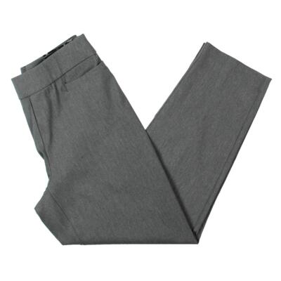 Alfred Dunner Женские облегающие брюки с прямыми штанинами современного покроя Petites BHFO 7403