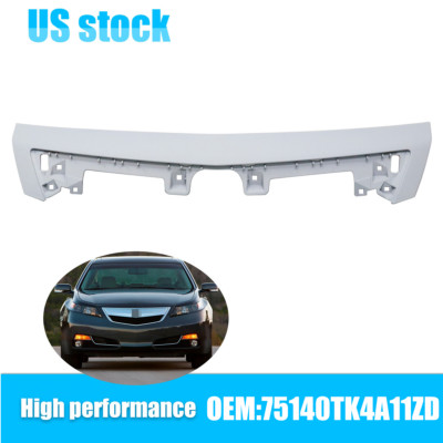 Fits 2012 2013 2014 Acura TL Grille White Unpainted Trim Upper Grill AC1210116C