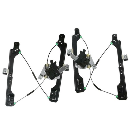 2Pcs Window Regulator With Motor Front for Cadillac SRX 20102015 Saab
