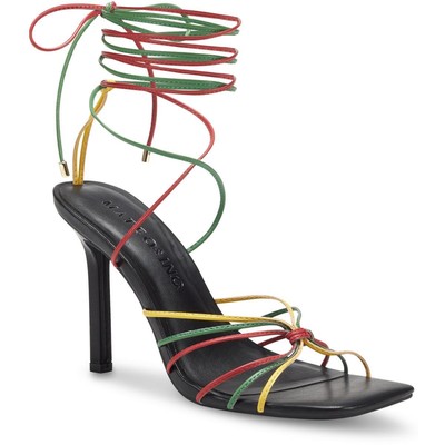 INC Womens Reggae  Multi Open Toe Dressy Heels Shoes 5 Medium (B,M) BHFO 3119