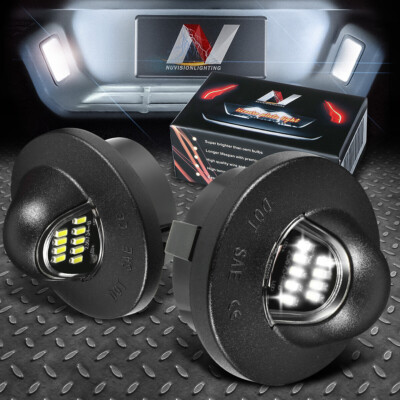 Светодиодные фонари номерного знака NUVISION SMD LED для 99-16 пар Ford F250 F350 Super Duty