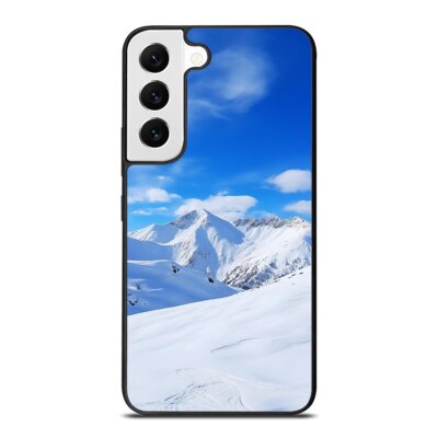 Plastic TPU Case For Samsung Galaxy Z Fold Flip 3 4 5 6 Swiss winter snow