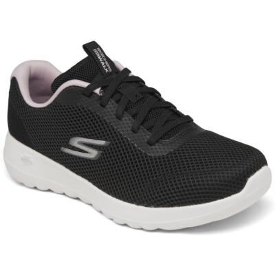

Женские кроссовки Skechers Go Walk Joy Light Motion, черные спортивные и тренировочные туфли 7118, Black/pink