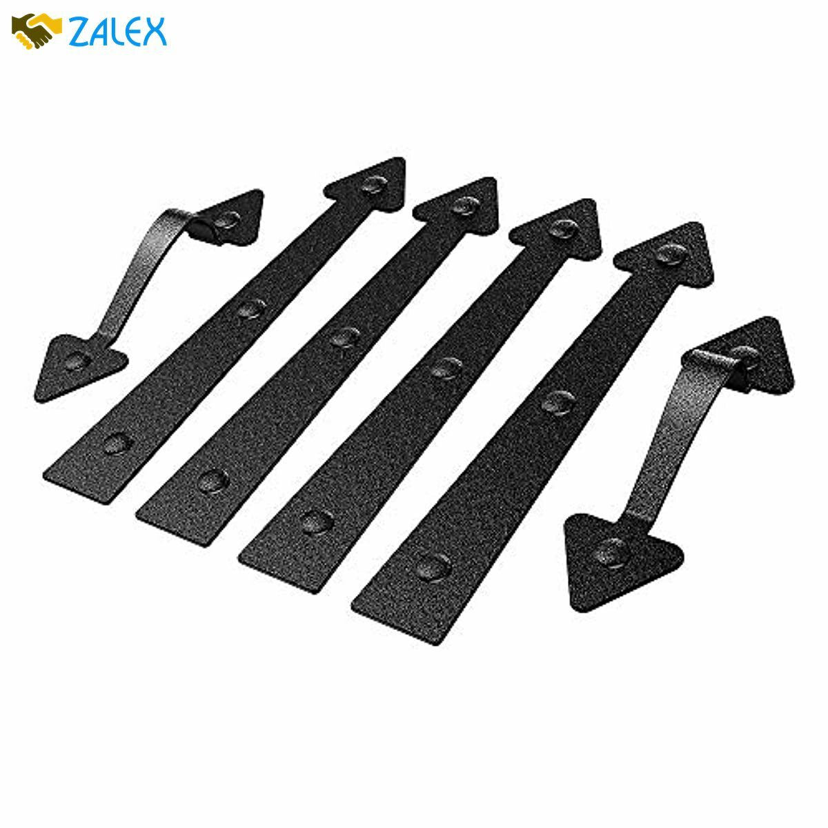 Decorative Garage Door Faux Hinges Handles Hardware Kit