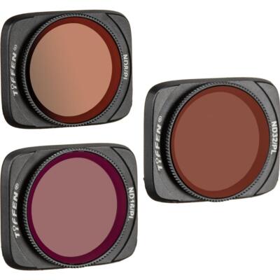 Комплект фильтров Tiffen ND/PL для DJI Mavic Air 2S, 3 шт. в упаковке #MAV2SNDPLKIT3