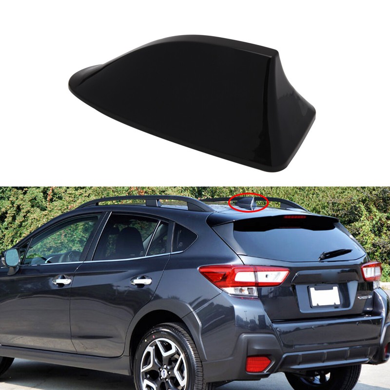 1x For Subaru Crosstrek Car Antenna Cover Radio AM FM Signal Shark Fin Cap Gloss