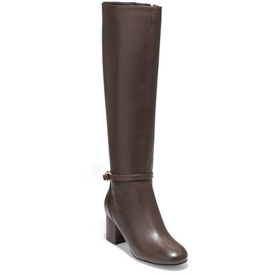 Cole Haan Womens Dana Brown Knee-High Boots Shoes 8.5 Medium (B,M) BHFO 6247