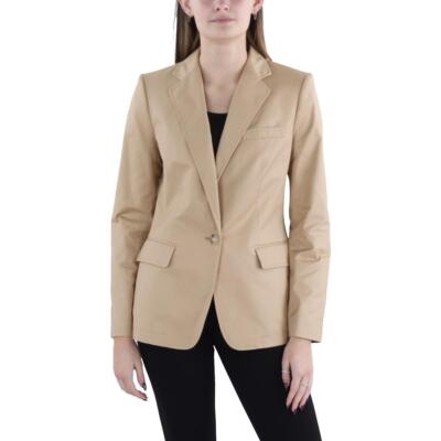 Женский блейзер с отложным воротником и одной пуговицей Lauren Ralph Lauren BHFO 5329