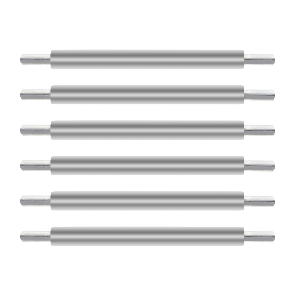 6 PCS SPRING BAR PIN FOR ROLEX SUBMARINER EXPLORER GMT WITH THROUGH HOLE LUGS Ewatchparts