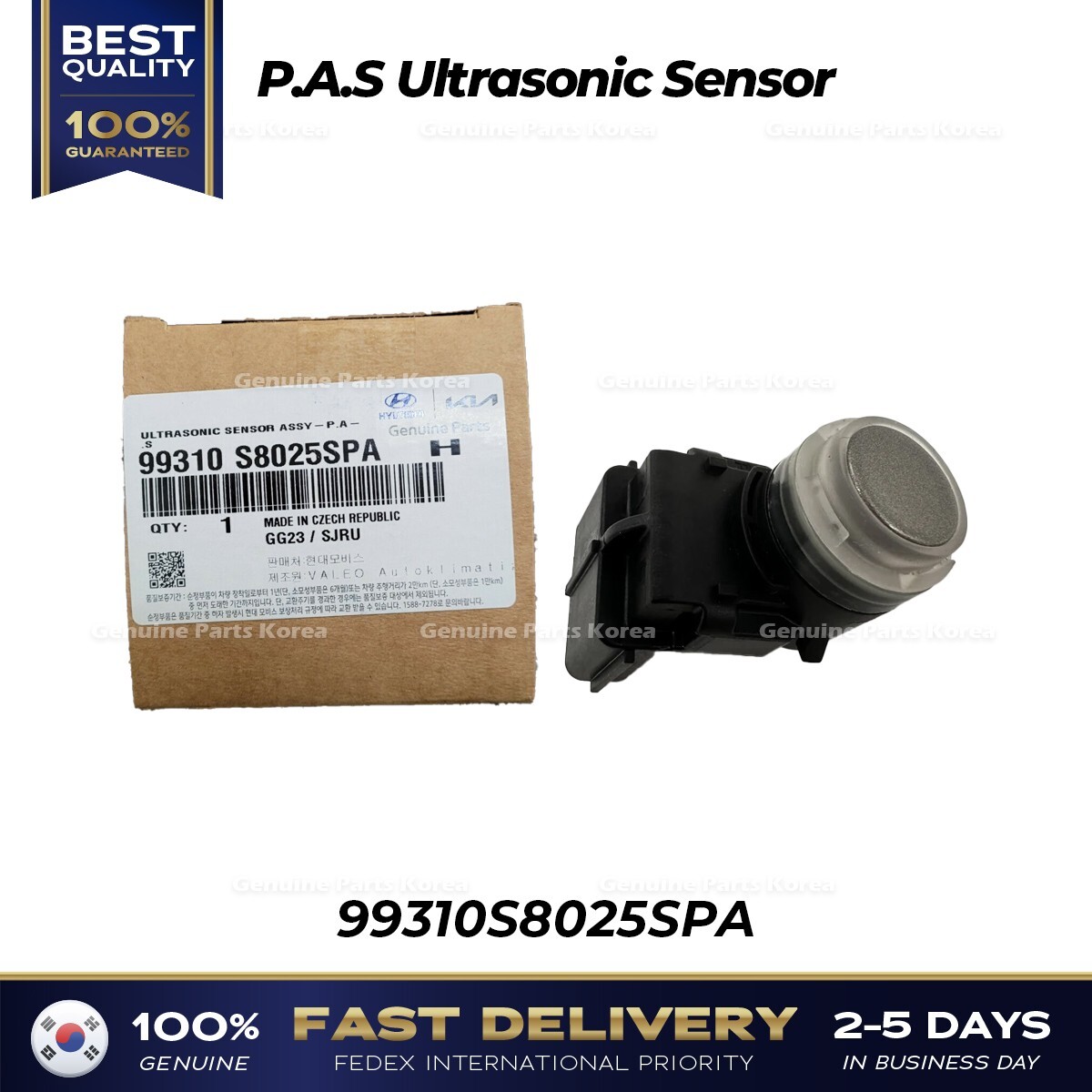 メル83510 ⭐Genuine⭐ P.A.S Ultrasonic Sensor 99310S8025SPA for