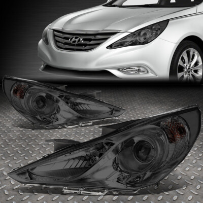 ДЛЯ ПАРЫ SONATA 11-14 С ДЫМЧАТЫМ КОРПУСОМ, ПРОЗРАЧНЫМИ УГЛОВЫМИ ФАРАМИ ПРОЕКТОРА, ГОЛОВНЫМИ ФОНАРЯМИ