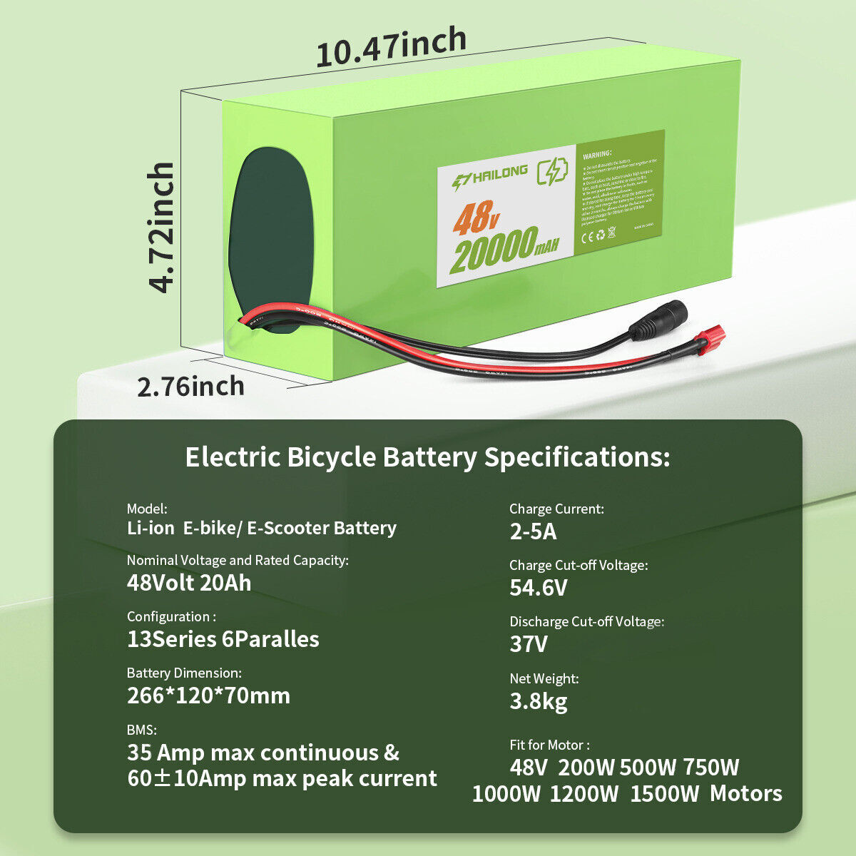 36V 48V  20Ah  12Ah Lithium li-ion Battery 300W-1200W ebike Electric Bicycles