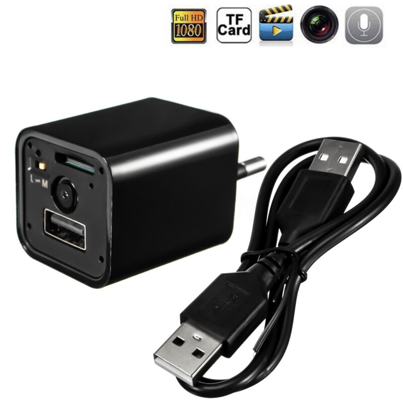 Мини-камера зарядник видеонаблюдения с USB, 1080p, Wi-Fi. Mini камера USB Genplus. Скрытая мини камера USB зарядное.