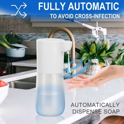 600ml Handsfree Automatic Liquid Soap Dispenser Touchless IR Sensor Dispenser