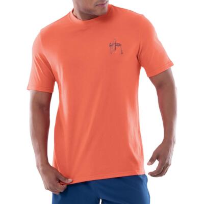 

Мужская хлопковая футболка с рисунком Guy Harvey BHFO 0665, GHV560001FY1111