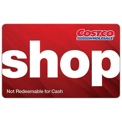 Costco Wholesale Cash Gift Card Zero Balance $0 Empty Warehouse access FREE SHIP