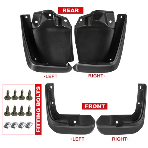 for Honda Civic 4DR 9TH GEN 20122015 Splash Guards Mud Flap Front&Rear