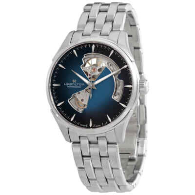 Мужские часы Hamilton Jazzmaster с автоматическим синим циферблатом H32675140