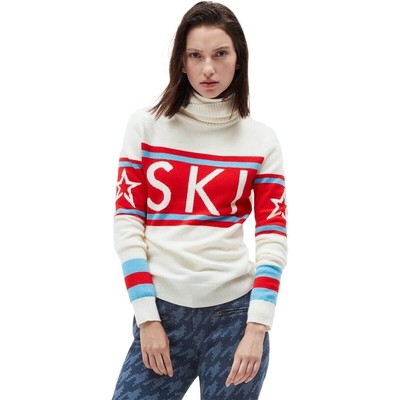 

Детский свитер Perfect Moment — женский, белоснежный/оранжевый, Snow white/burnt orange