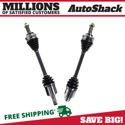 Front CV Axle Shaft Pair 2 for Mazda 6 Mercury Milan 2006-2009 Ford Fusion 2.3L