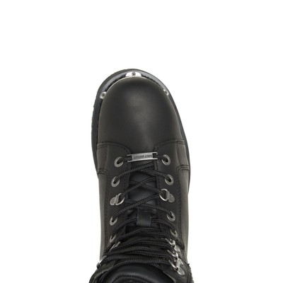 Pre-owned Harley-davidson Men's Diversion Riding Boot Black - D94169