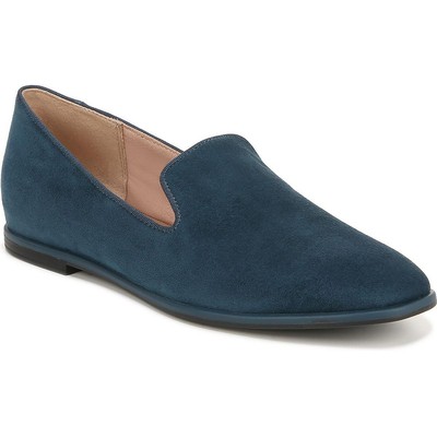 Женские легкие синие замшевые мокасины Naturalizer шириной 10 см (C, D, W) BHFO 7539