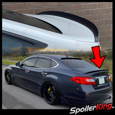 DUCKBILL Trunk Lip Spoiler Wing (Fits: Infiniti M37 M56 Q70 2011-2019 Y51) 284K