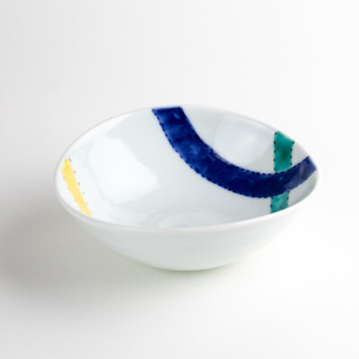 Arita ware Kobachi Japanese small bowl Sarving dish Dami－technic Tsunagi Japan