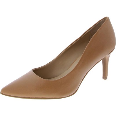 Alfani Womens Jeules Tan Knit Pointed Toe Pumps Heels 8 Medium (B,M) BHFO 7092