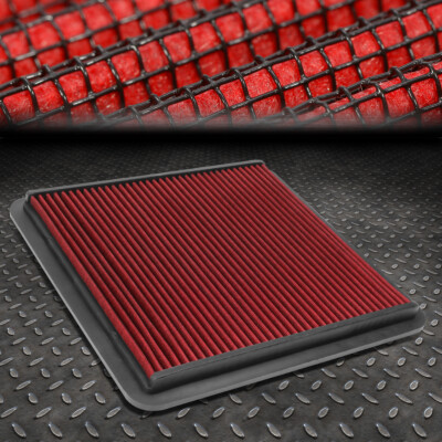 ДЛЯ 2008-2017 TOYOTA LAND CRUISER 5,7 Л МОЮЩИЙСЯ ВОЗДУШНЫЙ ФИЛЬТР С ОТКИДНОЙ КРАСНОЙ ПАНЕЛЬЮ