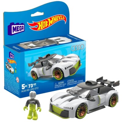 Mega - Hot Wheels Real World Building Set Audi R8 LMS GT2 (BBHKF93)