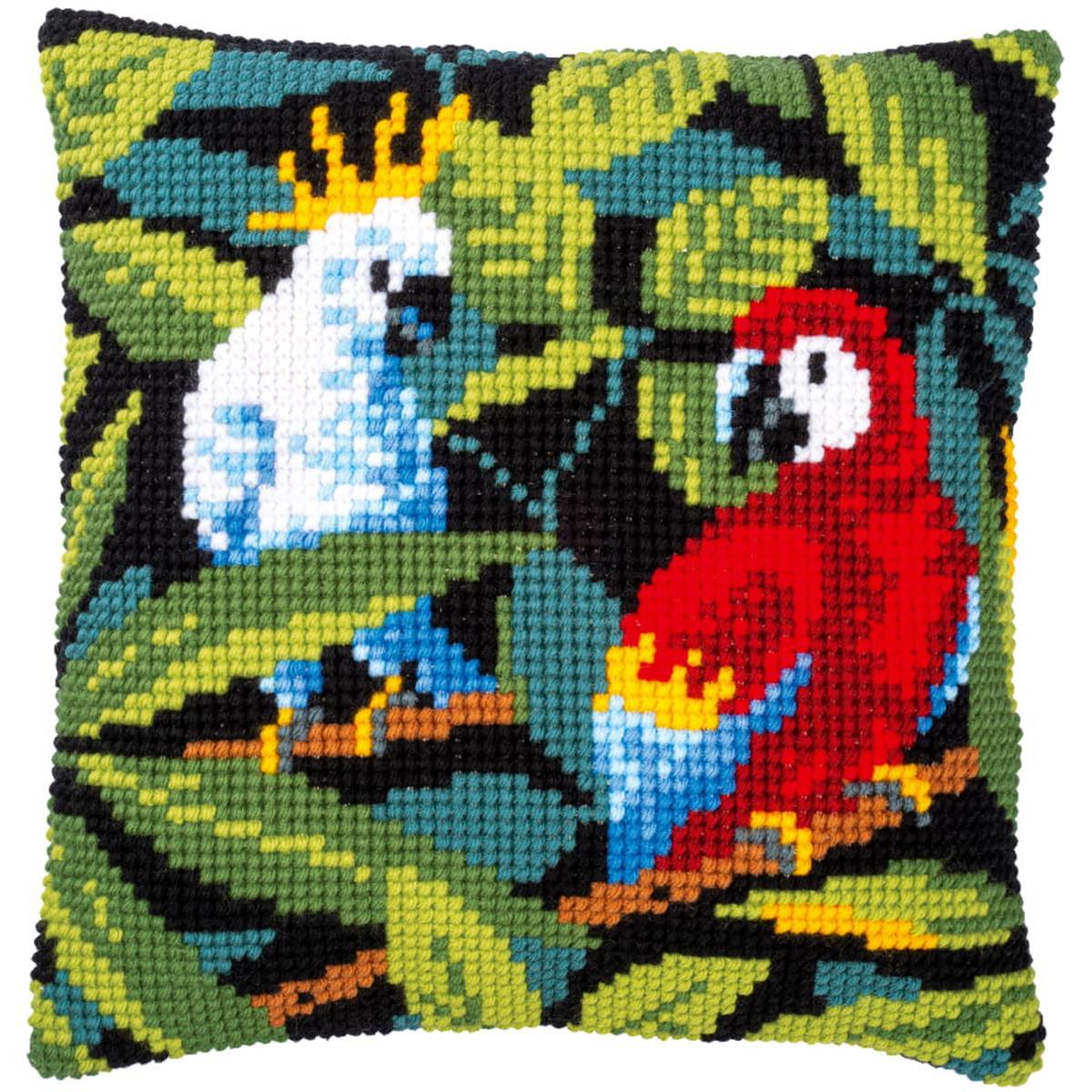 Vervaco stamped cross stitch kit cushion 