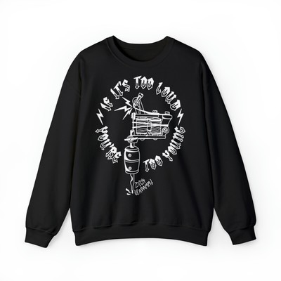 TOO LOUD Unisex Heavy Blend  Crewneck Sweatshirt