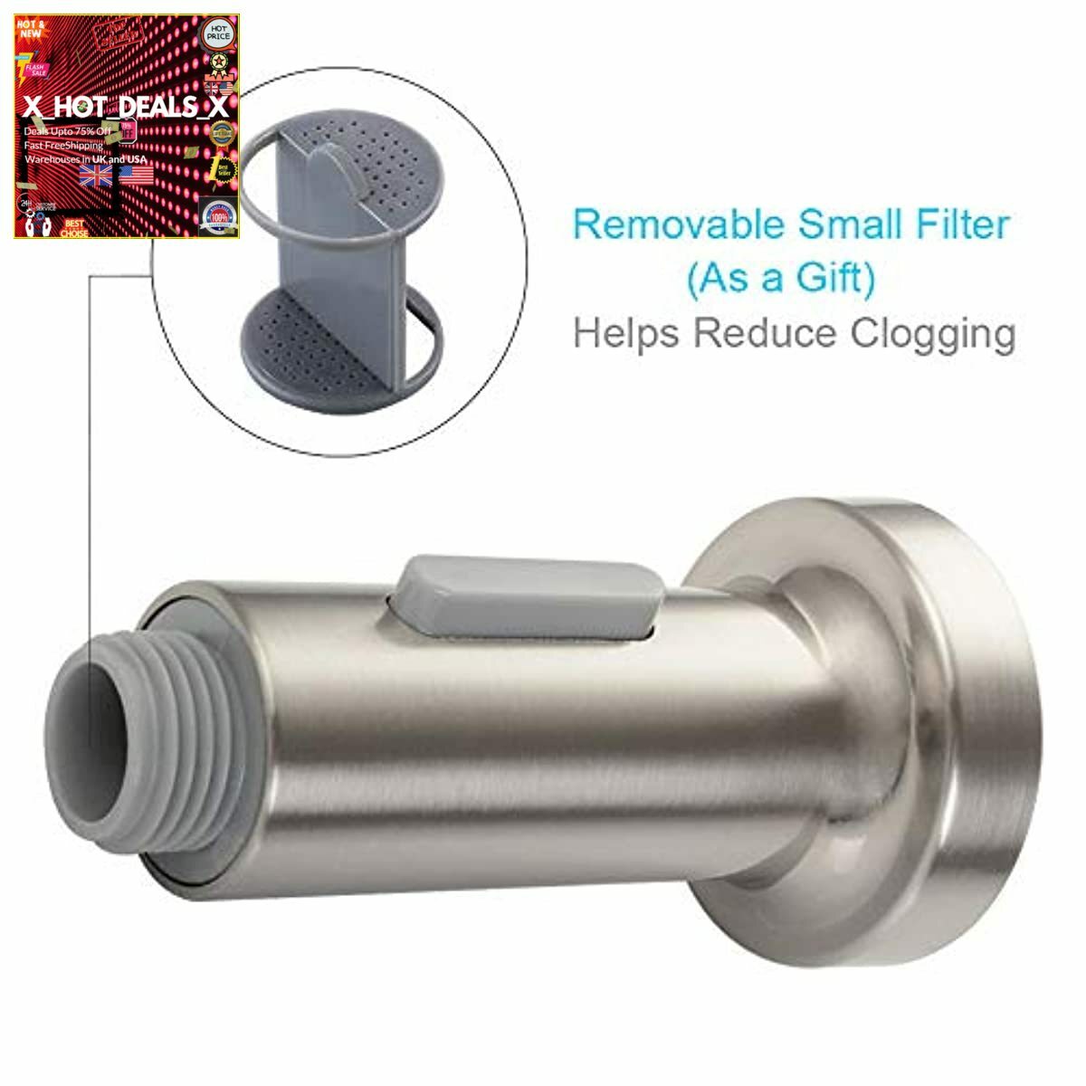 How To Clean Kitchen Faucet Spray Head