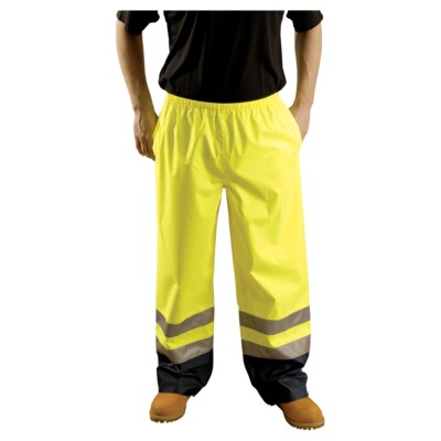 OccuNomix Class E High-Vis Rain Pants - LUX-TENR 2XL