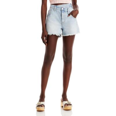 

Женские рваные шорты Bobbie Denim Pistola с высокой посадкой и обрезанными шортами BHFO 1290, Encinitas, Bobbie