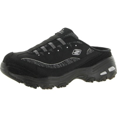 

Skechers Женские упругие черные прогулочные туфли DLites, ширина 10 (C,D,W) BHFO 3268, Черный