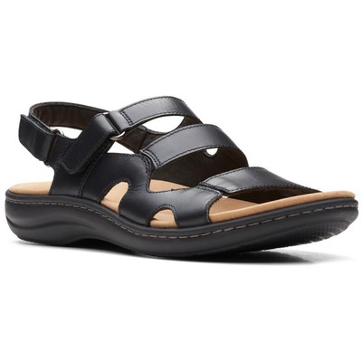 Женские туфли Clarks LAURIEANN с ремешком на щиколотке черного цвета 8.5 Medium (B,M) BHFO 4961