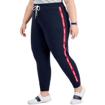 

Брюки Tommy Hilfiger Womens Comfy Cozy Jogger Pants Loungewear Plus BHFO 8564, Sky captain