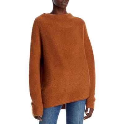 

Женский кашемировый пуловер с воротником-стойкой под частной торговой маркой, топ BHFO 5802, Nutmeg