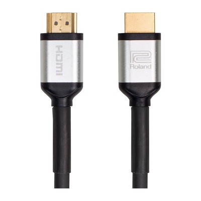 Кабель Roland Black Series 3 HDMI 2.0 с позолоченными разъемами 24K #RCC3HDMI