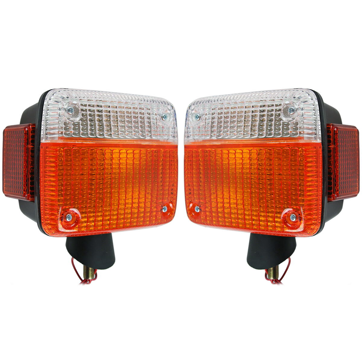 Front Black Corner Light Lamp For Toyota Land Cruiser 40 BJ40 FJ40 HJ45 1974-84