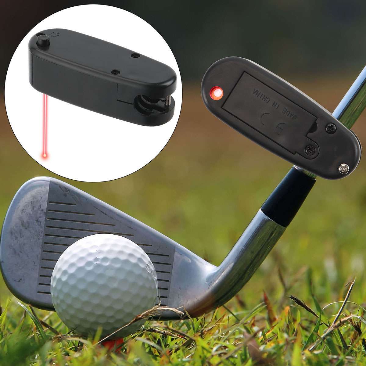 Putter Laser Pointer Putting Training Aim Line Corrector Improve Aid Tools