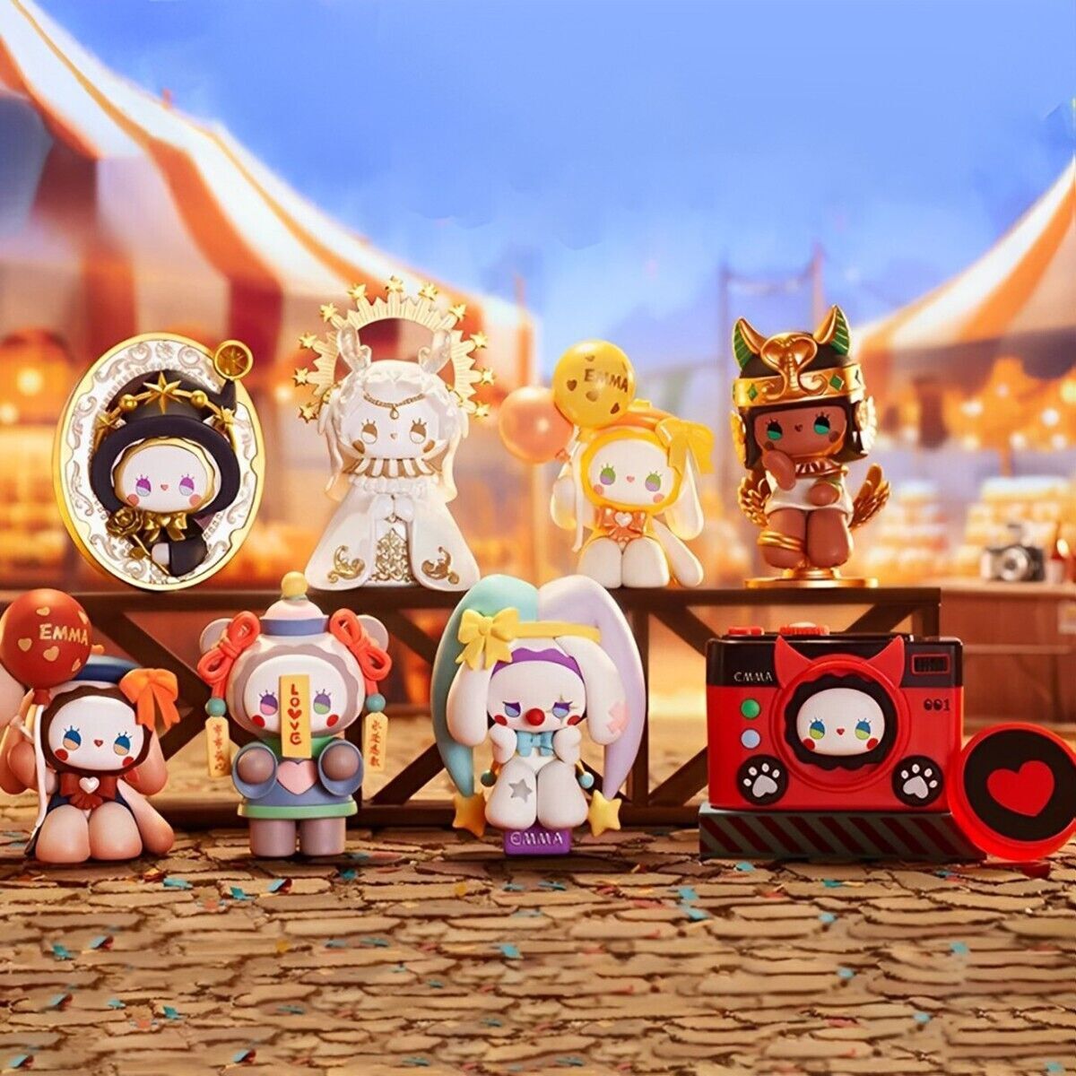 EMMAフィギュア　POPMART Popmart EMMA Toy Figurine Blind Box Mystery Forest Lolita